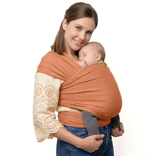Miniatura 22 de Serenity Achillea - Portabebés elástico - Recién nacido a niño pequeño (7-35 libras) - Portabebés manos libres