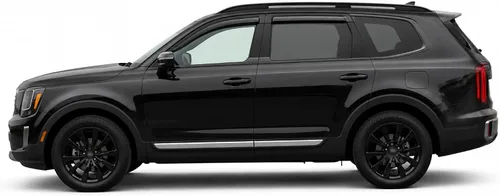 Miniatura 4 de Black Horse Off Road [BHOR] Protectores de lluvia / deflectores de viento compatibles con Kia Telluride Smoke 2020-2025 4 piezas - 144711