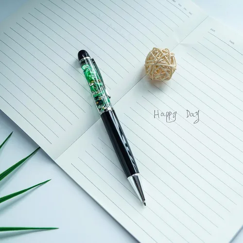 Miniatura 5 de Bolígrafos Divertidos de Alienígena Lindos Flotadores Líquido Flotante Escritura Diario Oficina Bolígrafo Regalo Único Para Mujeres Hombres