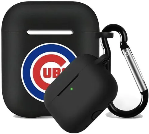 Miniatura 27 de Funda protectora de silicona para 49ers compatible con AirPods de 1ª/2ª generación, funda de carga, llavero