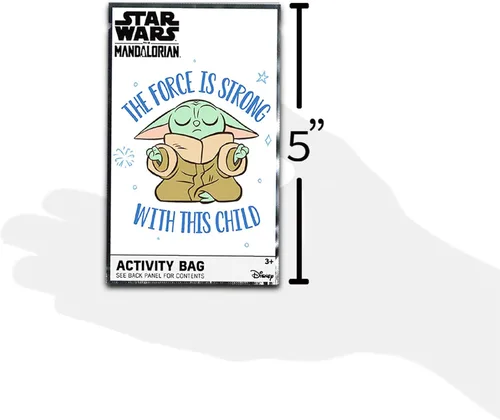 Miniatura 4 de Baby Yoda - Juego de mini recuerdos de fiesta de cumpleaños, paquete con 24 paquetes de juegos de Star Wars The Mandalorian Mini libros