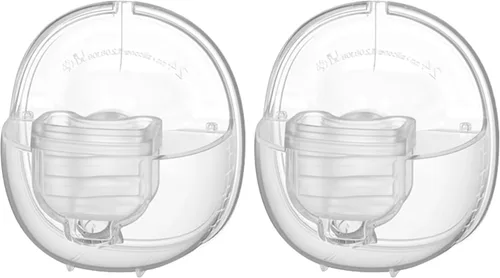 Miniatura 10 de Piezas de extractor de leche portátil, brida de copa colector de leche de 0.94 pulgadas, compatible con Momcozy/TSRETE S9/S10/S12, accesorios