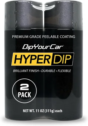Miniatura 9 de DipYourCar HyperDip Pintura - lata de pintura en aerosol para automóviles con acabado de inmersión - Protección de pintura removible y desprendible