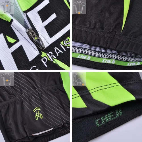Miniatura 6 de Ateid Big Boys Cycling Jersey Set Short Sleeve with 3D Padded Shorts