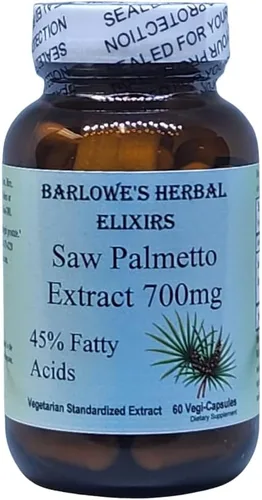 Extracto de Saw Palmetto | Apoyo a la salud de próstata y urinaria | 45% de ácidos grasos | 700 mg por cápsula | 60 cápsulas vegetales sin