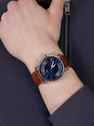 Miniatura 5 de FOSSIL Copeland - Funda de reloj para hombre, movimiento de cuarzo, correa de piel