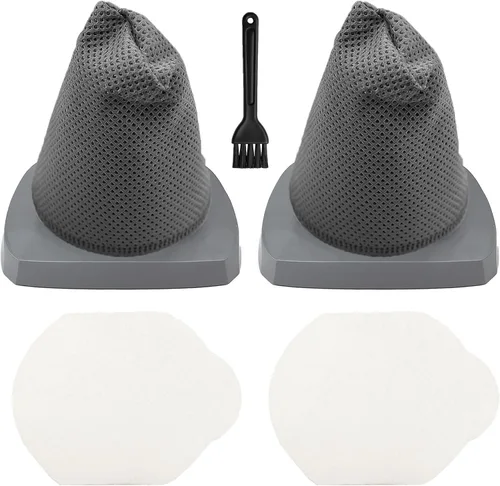 4 filtros de repuesto compatibles con aspiradora Blaze Stick Eureka NES215A / NES212/NES215, se adapta a la serie N0101 N0102, paquete de 2 filtros