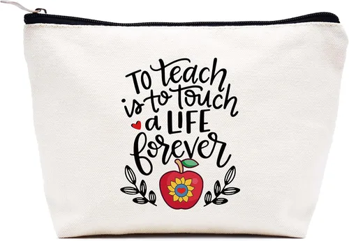 Miniatura 10 de LIBIHUA Bolsa de maquillaje Bolsa de cosméticos Bolsa de viaje, Enfermera estaré ahí para ti, 331-enfermera estaré ahí para ti