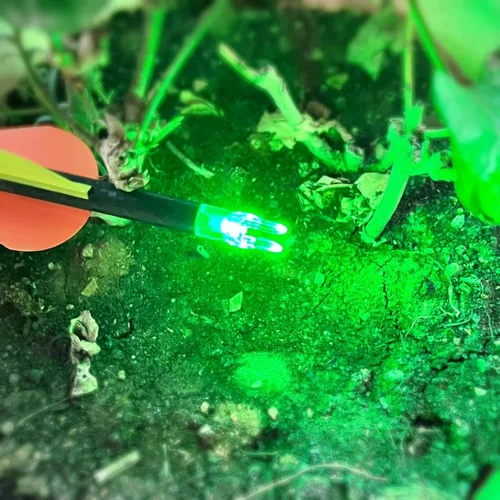 Miniatura 3 de 6 piezas G X H S GT puntas iluminadas con LED para flechas con diámetro interno de 0.165, 0.204, 0.233, 0.244, 0.246 pulgadas, destornillador Verde