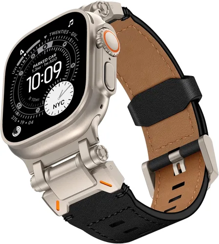 Miniatura 32 de KADES Correa deportiva resistente de TPU para Apple Watch Ultra 3/2/1 de 1.929 in, conectores metálicos para Apple Watch Series 11/10/SE3 de 1.81