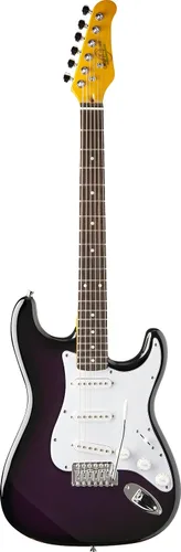 Miniatura 5 de Oscar Schmidt Guitarra eléctrica SSS doble de 6 cuerdas. Negro (OS-300-BK-A)
