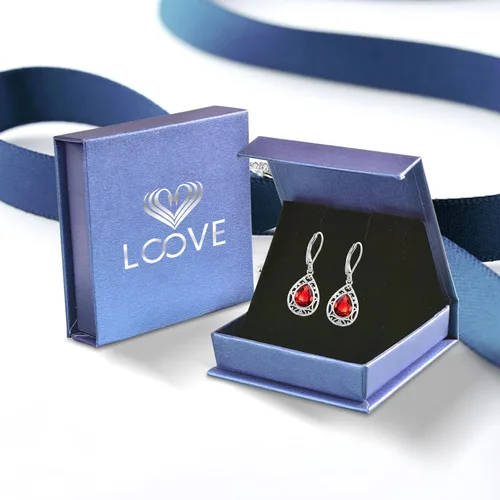 Miniatura 39 de Aretes colgantes de plata de ley con diseño de árbol de la vida, flor, abeja, animales, gato, colibrí, piedra lunar, turquesa, aretes con cierre
