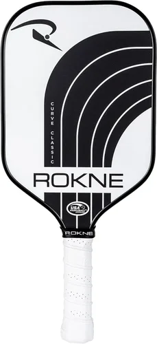 Miniatura 11 de ROKNE Curve Classic Pickleball Paddle Paletas de pickleball de fibra de vidrio aprobadas por USAPA Ingeniería de precisión y comodidad Textura