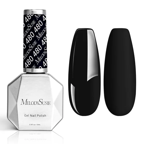 Miniatura 56 de MelodySusie Esmalte de uñas de gel grueso color rosa nude, 0.5 fl oz removible con remojo UV LED Funny Bunny esmalte de gel rosa, regalo de Navidad