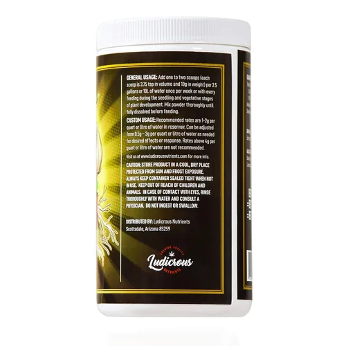 Miniatura 3 de Polvo de enraizamiento Ludicrous Estimulador de raíces prémium para plantas + nutrientes hidropónicos y formulación de fertilizantes de refuerzo