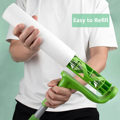 Miniatura 4 de Recambios de rodillo de pelusa de 10 pulgadas compatible con Evercare Layers Leo Smart Design Well & Good de 10 pulgadas, extra pegajoso, 60 hojas