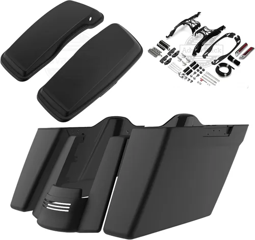 Miniatura 11 de Parabrisas personalizado Moto OnFire, diseño con aerógrafo, Saddlebags