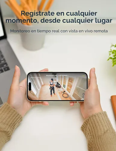 Miniatura 4 de Cámaras GNCC para seguridad del hogar, cámara de seguridad interior, cámara para perros con aplicación para teléfono, detección de movimiento 1080P