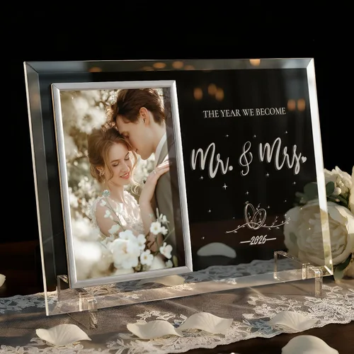 Regalos de boda para parejas 2026, aniversario de compromiso, regalos de señor y señora para recién casados, regalo de despedida de soltera para