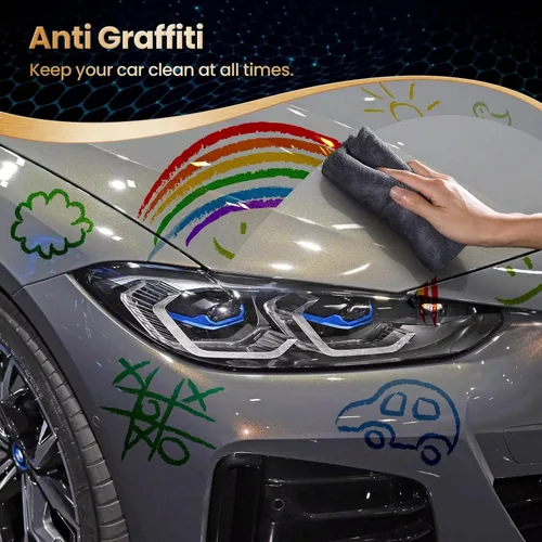 Miniatura 7 de 20H Advanced Nano Graphene Ceramic Coating para automóviles 2.4 fl oz (protección de más de 10 años), tecnología UV única y kit de revestimiento