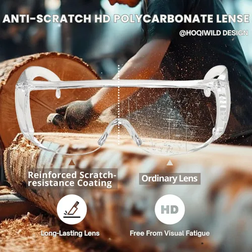 Miniatura 4 de Ansi Z87.1 Ansi Z87.1 - Gafas de seguridad antivaho para hombres y mujeres, gafas de laboratorio resistentes a arañazos e impactos, gafas