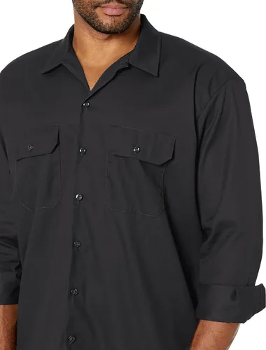 Miniatura 3 de Dickies Camisa de trabajo de manga larga grande y alta para hombre
