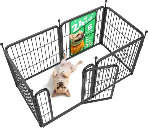 Miniatura 25 de FXW Rollick - Corralito para perros para patio, campamento con casa rodante, patentado, 24 pulgadas, 2 paneles