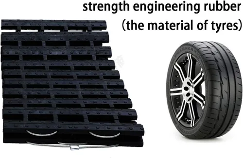 Miniatura 4 de Alfombrilla de tracción de neumáticos, dispositivos de emergencia portátiles para nieve, hielo, barro y arena utilizados para automóviles, camiones