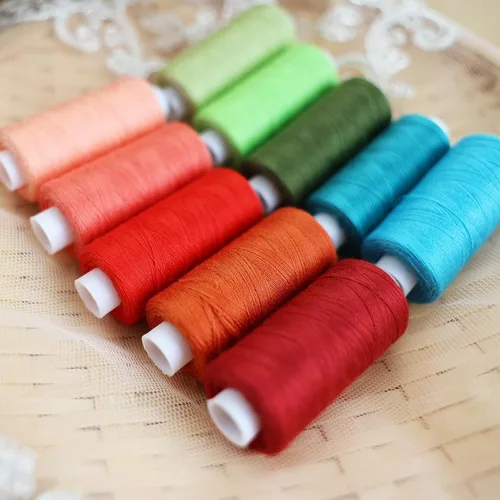 Miniatura 2 de 72 hilos para coser, 36 colores surtidos de hilo de coser con 36 bobinas preenrolladas a juego