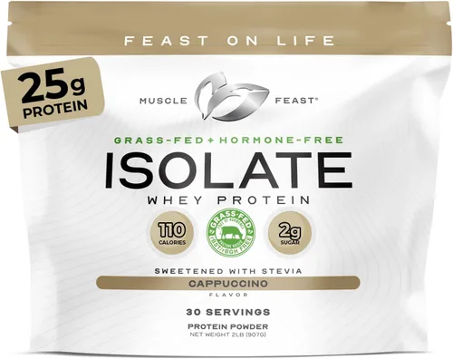Miniatura 15 de Proteína de suero de leche aislada sin sabor, sin hormonas, Vainilla, 1