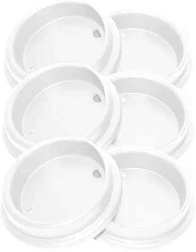 Miniatura 2 de White Snorkel Lids, Set of 6