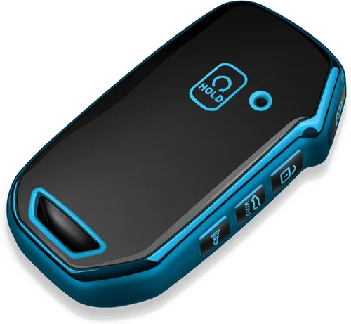 Tukellen Funda protectora especial de TPU suave para llavero Kia, compatible con Cerato Ceed Forte NIRO Sorento Seltos Sportage Soul Telluride Azul