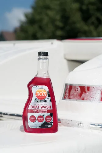 Miniatura 6 de 303 Products Marine Boat Wash con protector UV, para una limpieza profunda, brillo sin manchas, protección UV de 30 días, elimina la sal