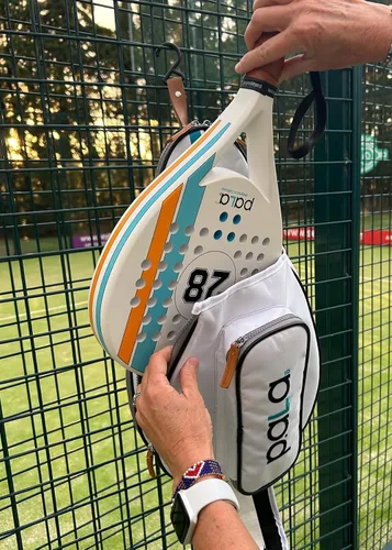 Miniatura 9 de P.ala Multi-Sport Crossbody Padel Bag – Fits 2 Padel Rackets, Lightweight 2.07 lb, Fence Hook, 13” Device Sleeve, Compact Racket Bag for Padel