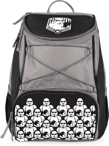 Miniatura 10 de ONIVA - a Picnic Time brand - Mochila térmica Star Wars PTX - Mochila suave y fresca - Bolsa de almuerzo aislada Star Wars Mandalorian Grogu - Azul