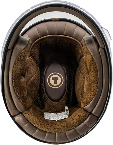 Miniatura 5 de TORC T1/Newport - Casco de moto de fibra de vidrio de cara completa aprobado por DOT y ECE