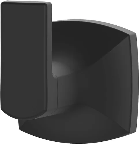 Pfister Vaneri BRHVRI0B - Gancho para toallas de baño, montaje en pared, atornillado, acabado negro mate, BRHVRI0B