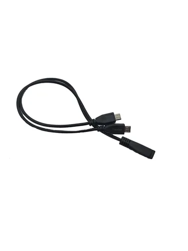 Miniatura 7 de Cable divisor micro USB, micro USB 1 hembra a 2 machos, cable de carga de extensión divisor en Y para Galaxy S5 i9600 S4 I9500 Note2