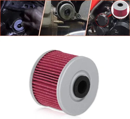 Miniatura 8 de HIFROM Limpiador de elementos de filtro de aire ATV con filtro de aceite, bujía, kit de afinación de repuesto para Honda Foreman 500 TRX500TM