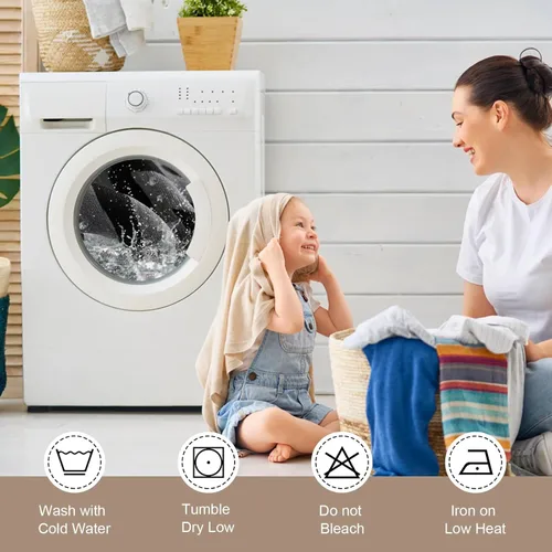 Miniatura 202 de VClife Fundas de sofá bohemio de felpilla para sofá seccional, fundas de sofá suaves y antideslizantes para sofá de 2 cojines, protector de muebles