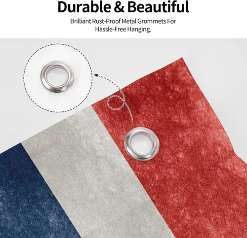 Miniatura 4 de Bandera de Estados Unidos y República Dominicana, banderas de jardín, banderas de casa, bandera de desfile, bandera para exteriores, 3 x 5 pies