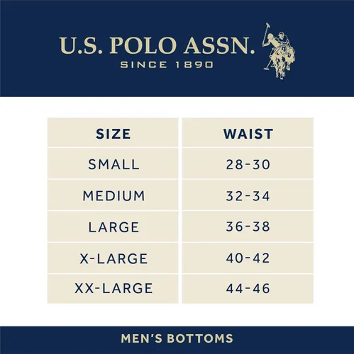Miniatura 5 de U.S. Polo Assn. Ropa interior térmica para hombre, capa base de punto gofre, pantalones largos John