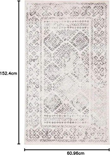 Miniatura 166 de Safavieh - Alfombra decorativa de la colección Tulum, modelo TUL264F, estilo marroquí, bohemio y desgastado, no suelta pelusa, para sala, vestíbulo