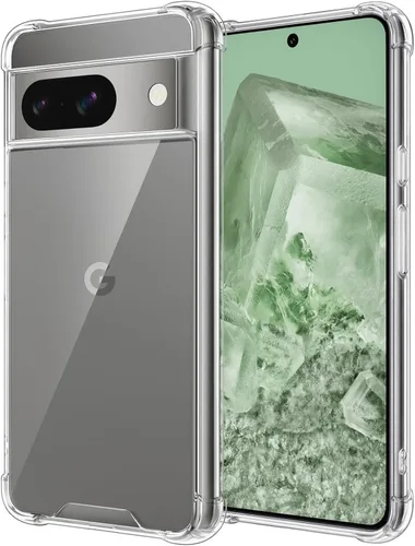 Miniatura 12 de KIOMY Funda de color rosa intenso neón para Google Pixel 6a a prueba de golpes, cubierta protectora de poliuretano termoplástico flexible, bisel