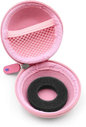 Miniatura 7 de Casematix Funda de transporte rosa compatible con Tamagotchi On Virtual Interactive Pet Game, incluye solo funda compacta