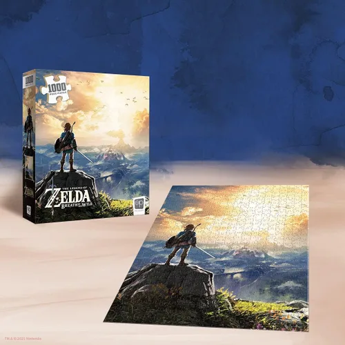 Miniatura 4 de The Legend of Zelda "Breath of the Wild" - Rompecabezas coleccionable de 1000 piezas con enlace de The Legend of Zelda Videojuego con licencia
