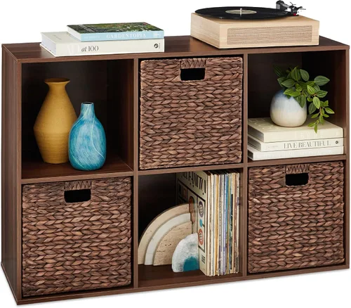 Miniatura 16 de Best Choice Products Estantería para niños con 6 cubos, organizador de almacenamiento, estante de 11 pulgadas, estantería, almacenamiento para Salvia
