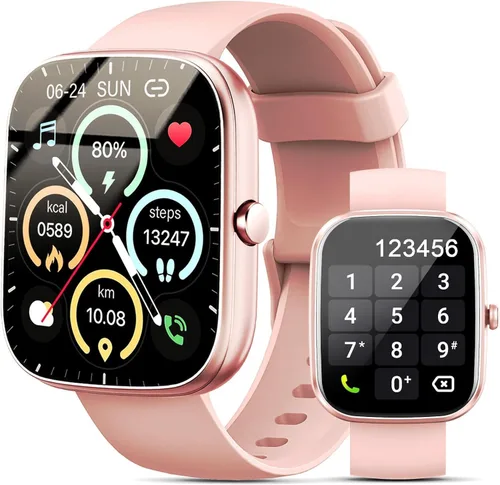 Miniatura 8 de Reloj inteligente para hombres y mujeres (respuesta/hacer llamadas), nuevo reloj inteligente HD de 1.96 pulgadas, rastreador de actividad física