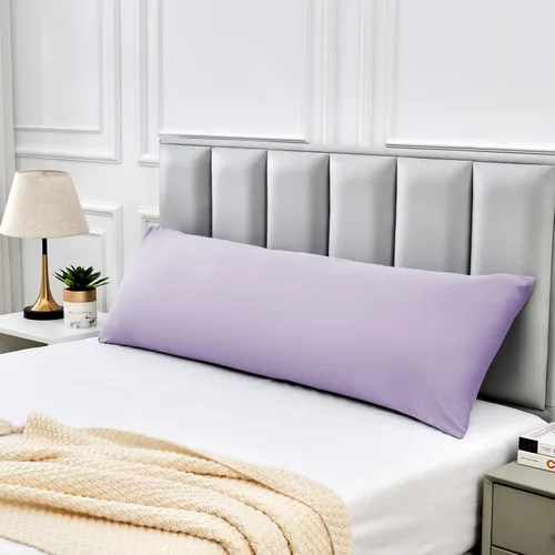 Miniatura 51 de Warmstar Juego de 2 fundas de almohada de algodón de tamaño estándar, fundas de almohada de 600 hilos de 20 x 26 pulgadas, fundas de almohada