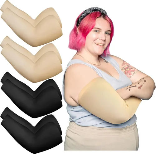 Miniatura 7 de 8 piezas de tamaño grande mangas de brazo completo UV tatuaje brazo manga brazo brazo enfriamiento brazo cubiertas cubierta tatuaje cubierta